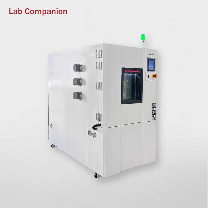 Precise and controllable temperature and humidity test chamber.